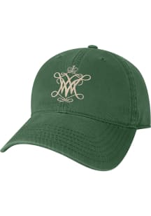 Legacy William & Mary Tribe Wordmark EZA Twill Adjustable Hat - Green