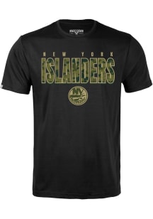 Levelwear New York Islanders Black Richmond Protect Short Sleeve T Shirt