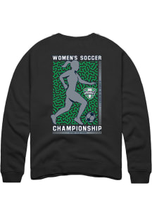 Summit Sportswear MAC Mens Black Womens Soccer Long Sleeve Crew Sweatshirt