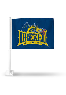 Drexel Dragons 11x14 Car Flag - Navy Blue
