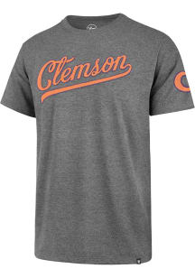47 Clemson Tigers Grey Franklin Fieldhouse Namesake Short Sleeve Fashion T Shirt