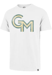 47 George Mason University White Grit Scrum Tee Short Sleeve Fashion T Shirt