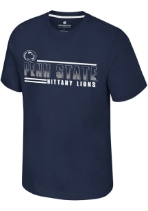 Colosseum Penn State Nittany Lions Navy Blue Baron Short Sleeve T Shirt