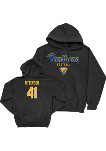 Isaac Patterson Campus Ink Pitt Panthers Youth NIL Panthers Long Sleeve Player Hoodie Black