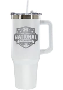 The Memory Company Michigan Wolverines MBB National Champs 2026 40oz Colossal Stainless Steel Tumb..