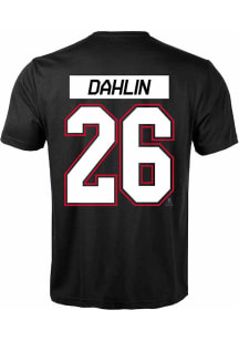 Rasmus Dahlin Buffalo Sabres Black Name and Number Short Sleeve Player T Shirt