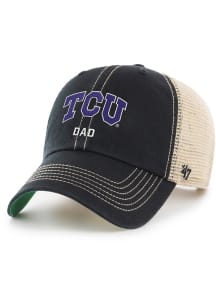 47 TCU Horned Frogs Dad Trawler Adjustable Hat - Black