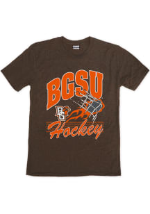 Where I’m From Bowling Green Falcons Brown Hockey Short Sleeve Fashion T Shirt
