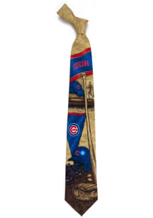 Chicago Cubs Nostalgia Mens Tie