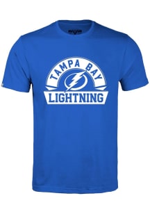 Levelwear Tampa Bay Lightning Blue Richmond Banner Arch Short Sleeve T Shirt