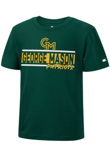 Colosseum George Mason University Toddler Green Big Fun Short Sleeve T-Shirt