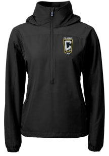 Cutter and Buck Columbus Crew Womens Black Charter Eco Pullover
