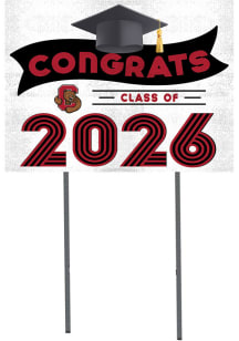 Cornell Big Red KH Sports Fan Class of 2026 Yard Sign - Red