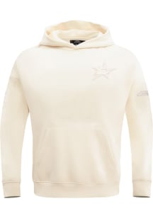 Pro Standard Dallas Stars Mens White Neutral Fashion Hood