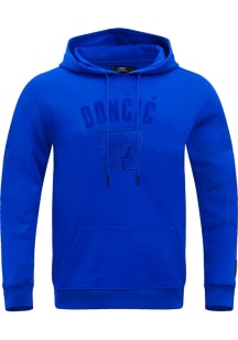Luka Doncic Dallas Mavericks Mens Blue Triple Tonal Player Hood