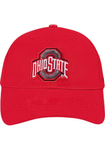 Pro Standard Ohio State Buckeyes Red Game Day Classics W Dad Womens Adjustable Hat