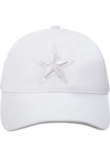 Pro Standard Dallas Cowboys White Hologram W Dad Womens Adjustable Hat