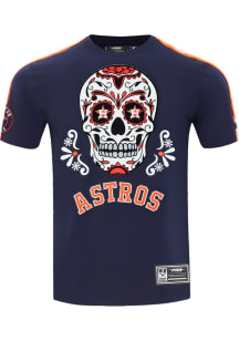 Pro Standard Houston Astros Navy Blue Sugar Skull Short Sleeve Fashion T Shirt