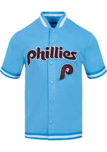 Pro Standard Philadelphia Phillies Mens Maroon Classic Warm Up Baseball Jersey