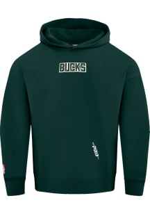Pro Standard Milwaukee Bucks Mens Green Wingspan Fashion Hood