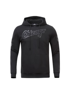 Pro Standard Chicago White Sox Mens Black Triple Black Fashion Hood