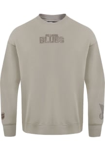 Pro Standard St Louis Blues Mens Tan Wingspan Long Sleeve Fashion Sweatshirt