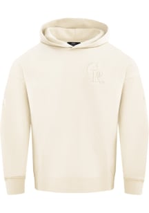 Pro Standard Colorado Rockies Mens White Triple Cream Fashion Hood