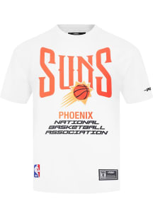 Pro Standard Phoenix Suns White City Tour 2.0 Short Sleeve Fashion T Shirt