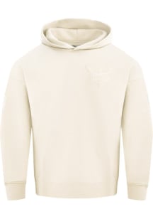 Pro Standard Charlotte Hornets Mens White Drop Shoulder Fashion Hood