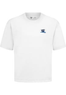 Levelwear Washington Nationals White Signature Knit Panoramic Spring Training Short Sleeve Fashion..