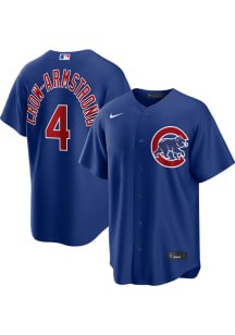 Pete Crow-Armstrong Chicago Cubs Mens Replica Alt Jersey - Blue