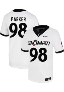 Marquaze Parker  Nike Cincinnati Bearcats White Football NIL Game Football Jersey