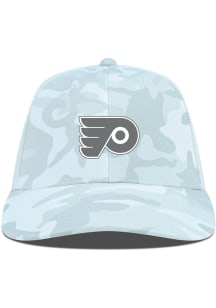 Levelwear Philadelphia Flyers Clash 3D Patch Adjustable Hat - White