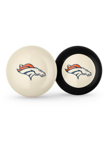 Denver Broncos Cue and 8 Ball Billiard Balls