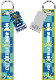 FIFA New York World Cup Key Strap Keychain - Blue