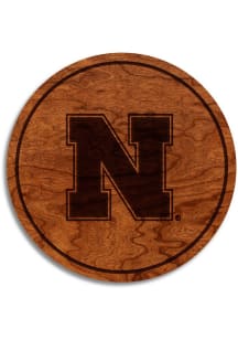 Nebraska Cornhuskers Cherry Coaster - Brown