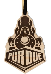 Purdue Boilermakers Maple Ornament