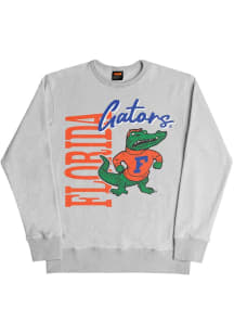 SLAM Florida Gators Mens Dark Grey 90s Long Sleeve Fashion Sweatshirt