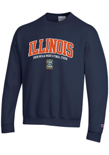Champion Illinois Fighting Illini Mens Navy Blue 2026 Men's Basketball Final Four Bound Embroidere..
