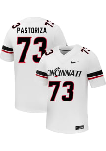 Aiden Pastoriza  Nike Cincinnati Bearcats White Football NIL Name And Number Football Jersey