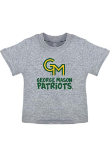 George Mason University Toddler Grey Playful Short Sleeve T-Shirt