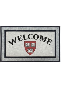 Harvard Crimson Welcome 18x30 Door Mat