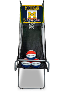 Michigan Wolverines Pop-A-Shot Pop Up Basketball Set