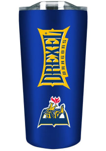 Drexel Dragons 18oz Soft Touch Stainless Steel Tumbler - Blue