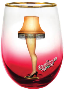 Cleveland A Christmas Story Stemless Wine Glass - Red