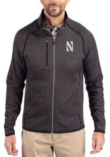 Cutter and Buck Northwestern Wildcats Mens Purple Mainsail Medium Weight Jacket