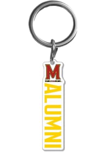 Maryland Terrapins Alumni Acrylic Keychain - Red