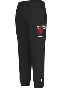 Pro Standard Miami Heat Youth Black Classic Chenille Sweatpants