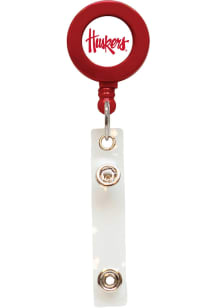 Nebraska Cornhuskers Opaque Vertical ID Badge Holder