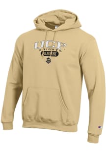 Champion UCF Knights Mens Gold Alumni Pill Powerblend Long Sleeve Hoodie